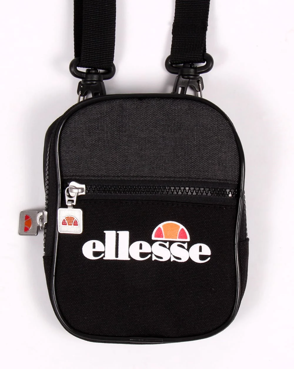 Ellesse Fiero Small Shoulder Bag Black/black Marl - Image 2