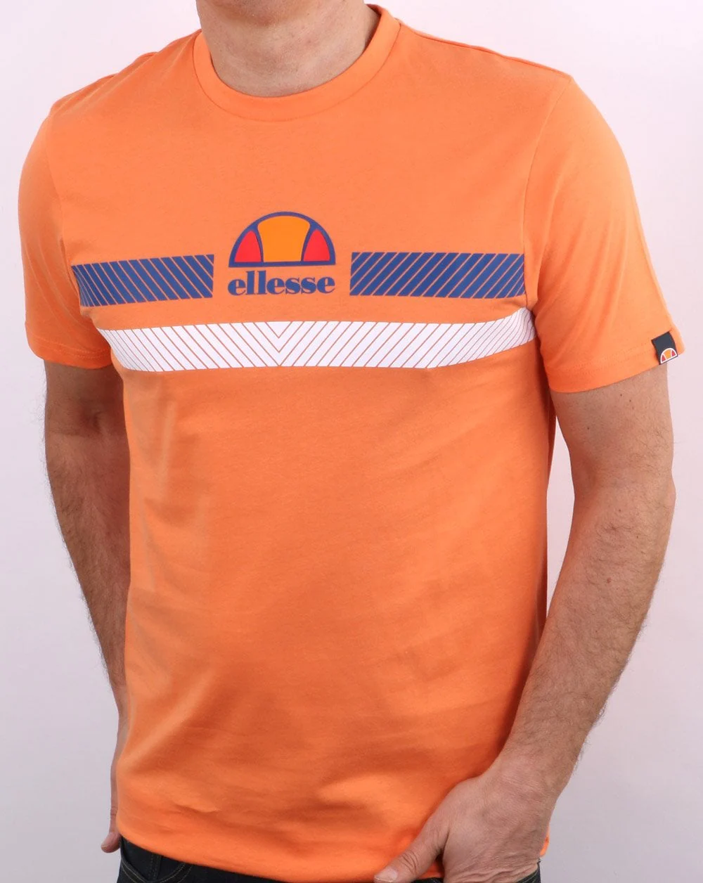 Ellesse Glisenta T Shirt Orange - Image 3