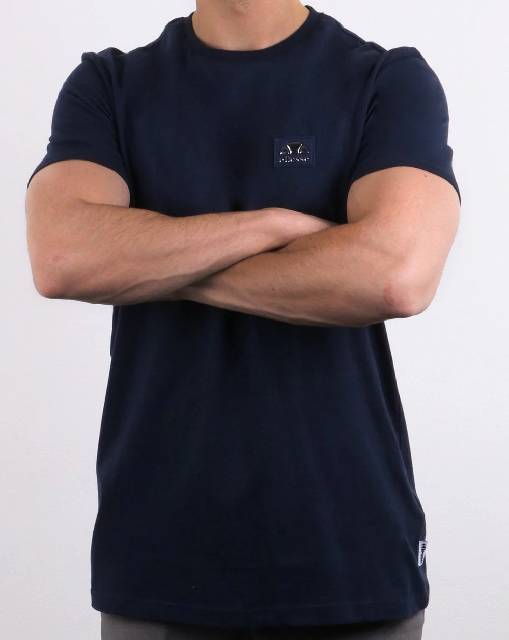 Ellesse Italia T Shirt Navy - Image 3
