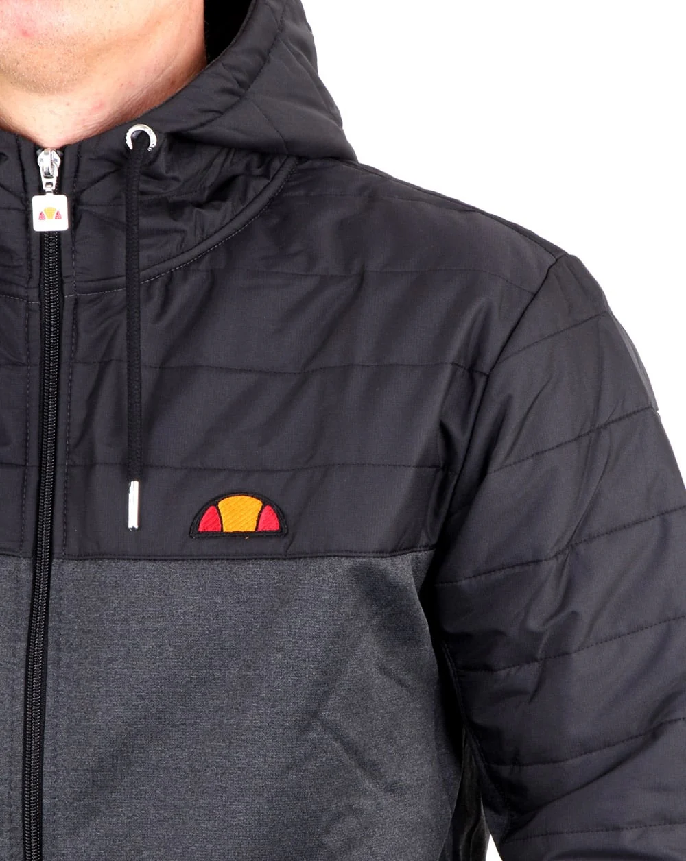 Ellesse Kalgaris Jacket Black/graphite Marl - Image 3