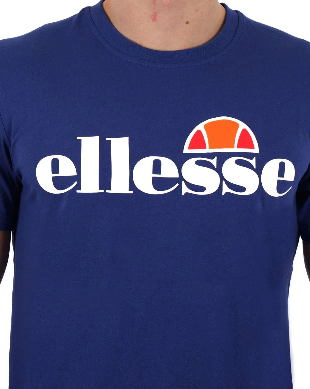 Ellesse Logo T Shirt New Navy - Image 2