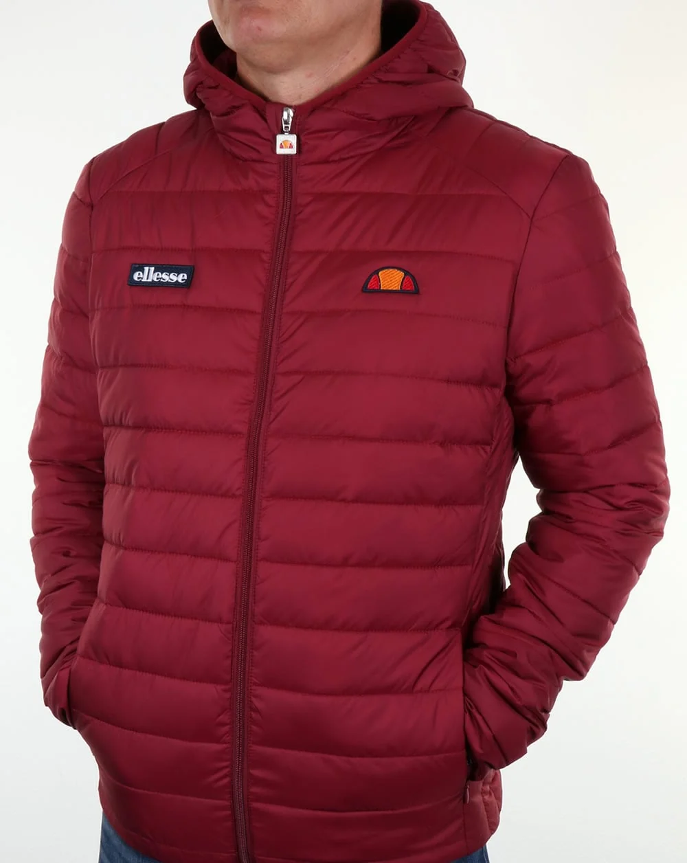 Ellesse Lombardy Jacket Tibetan Red - Image 3
