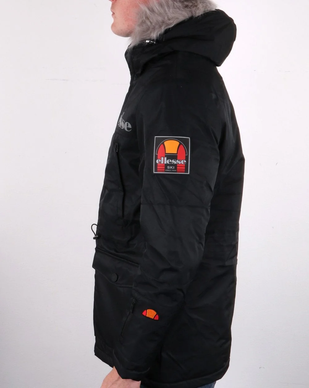 Ellesse Mazzo Parka Black - Image 2