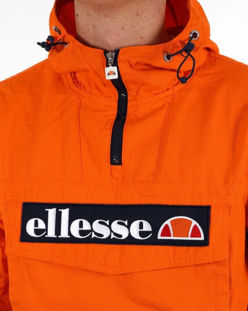 Ellesse Mont Oh Canvas Jacket Orange - Image 3