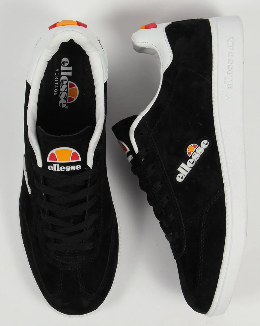 Ellesse Napoli Trainers Black/White - Image 2