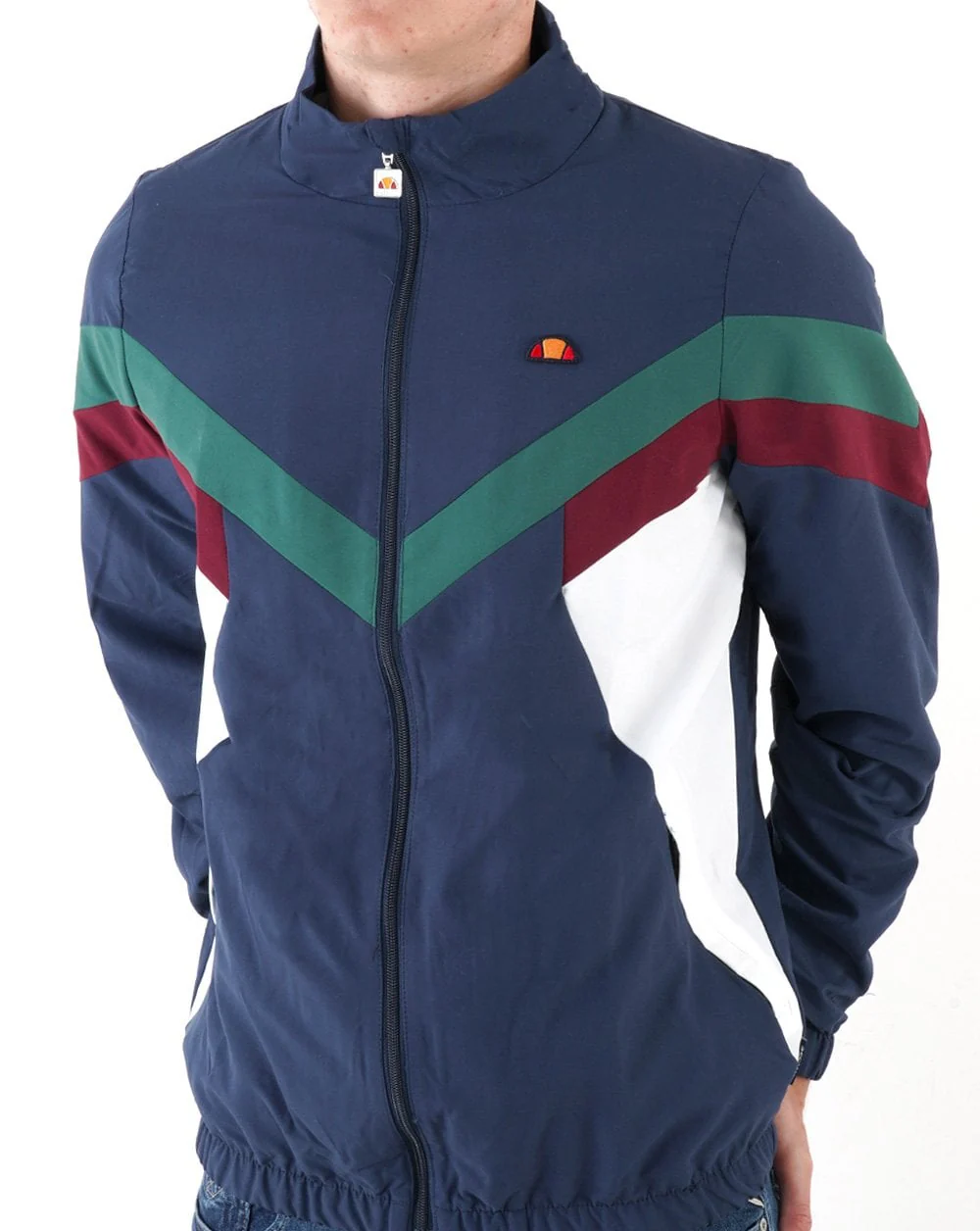 Ellesse Nonno Track Jacket Navy - Image 4