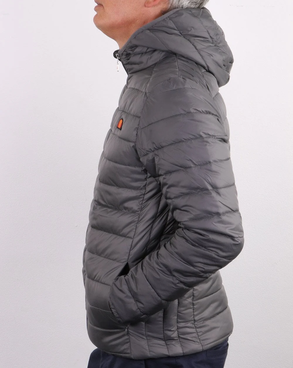 Ellesse Padded Jacket Dark Grey - Image 5