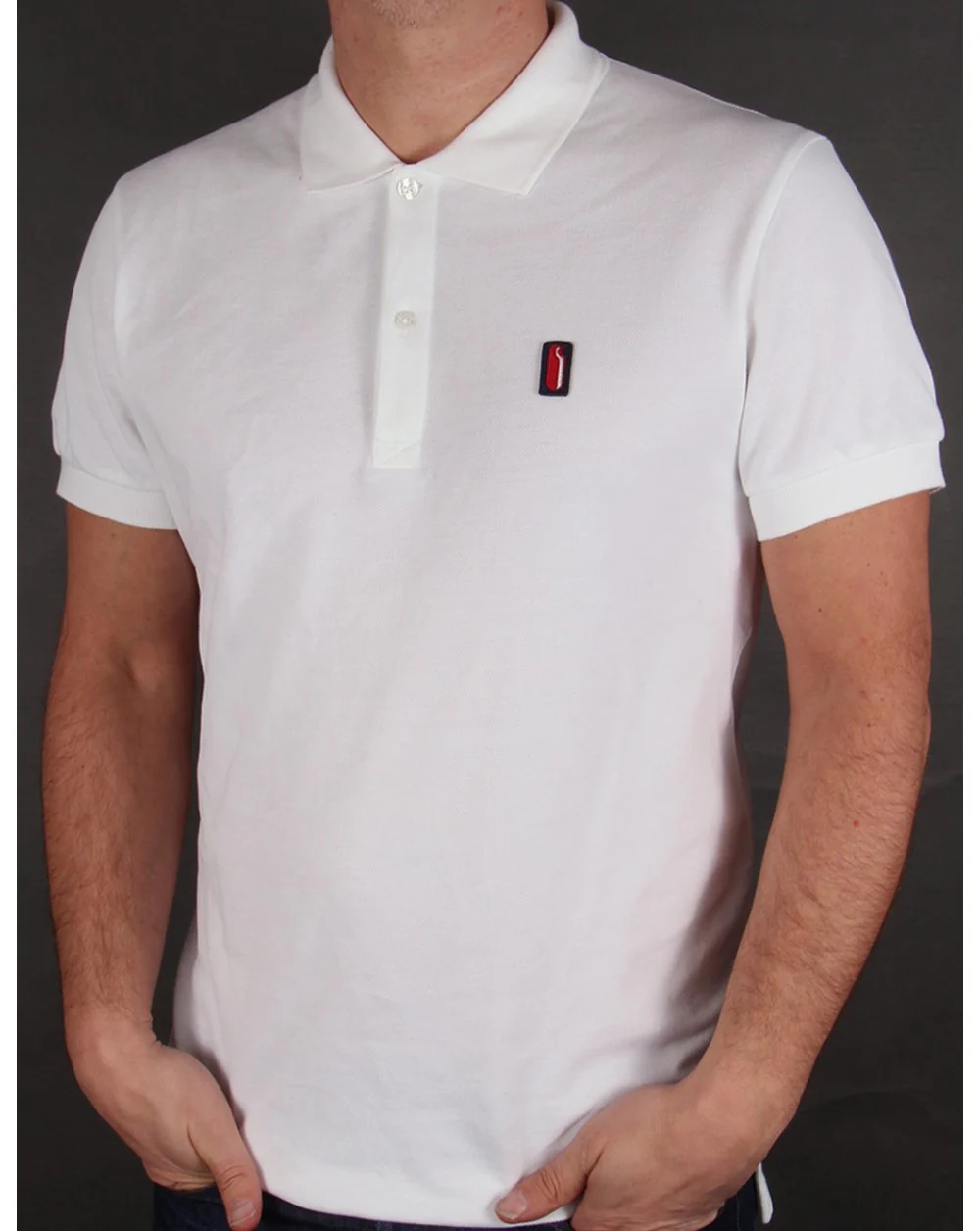 Ellesse Penguin Polo Shirt White - Image 3