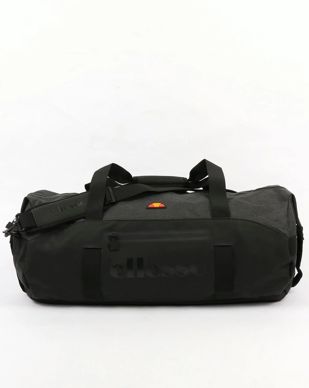 Ellesse Renato Barrel Bag Black/Charcoal Marl - Image 3