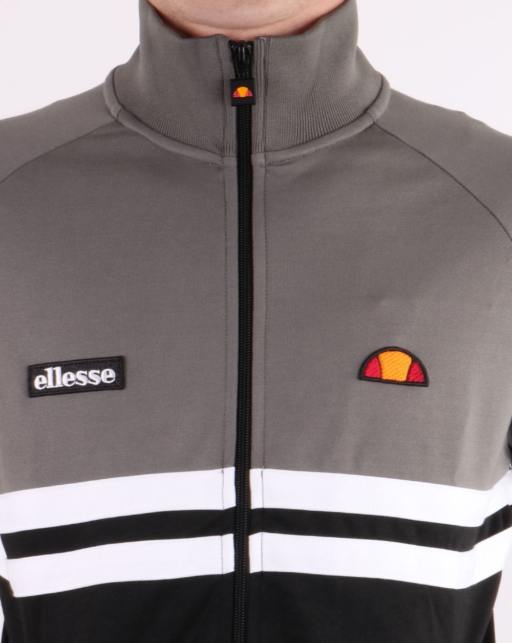 Ellesse Rimini Track Top Grey/black/white - Image 4