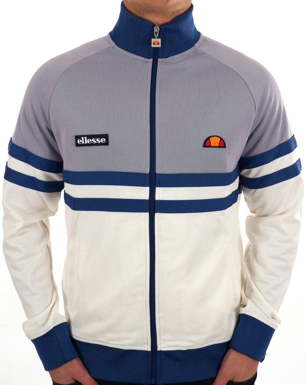 Ellesse Rimini Track Top Lavender/Off White - Image 2