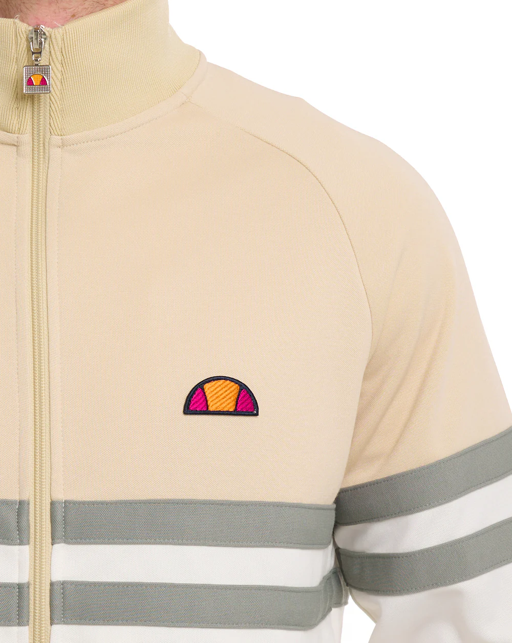 Ellesse Rimini Track Top Off White/Stone - Image 3
