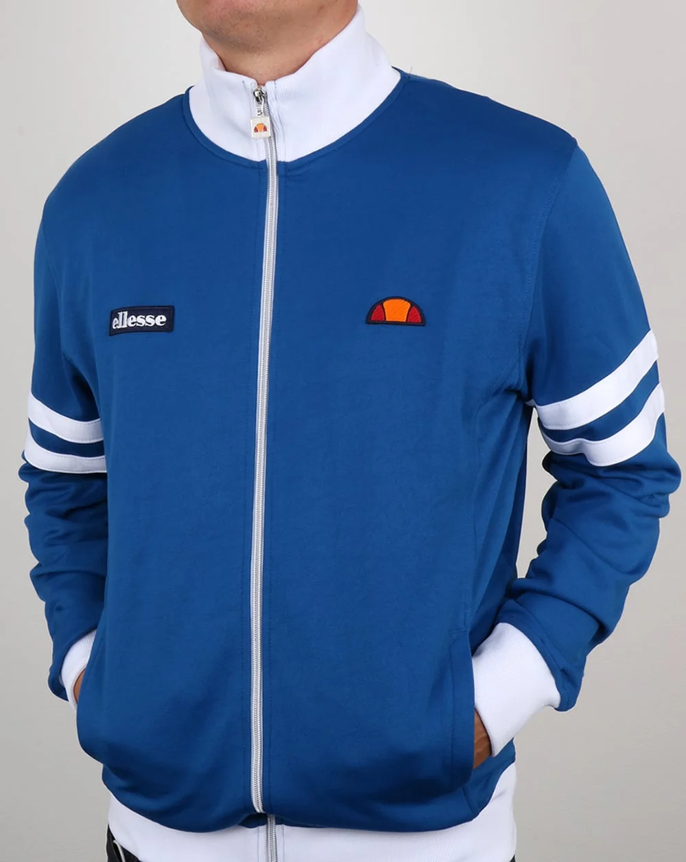 Ellesse Roma Track Top Royal Blue - Image 3