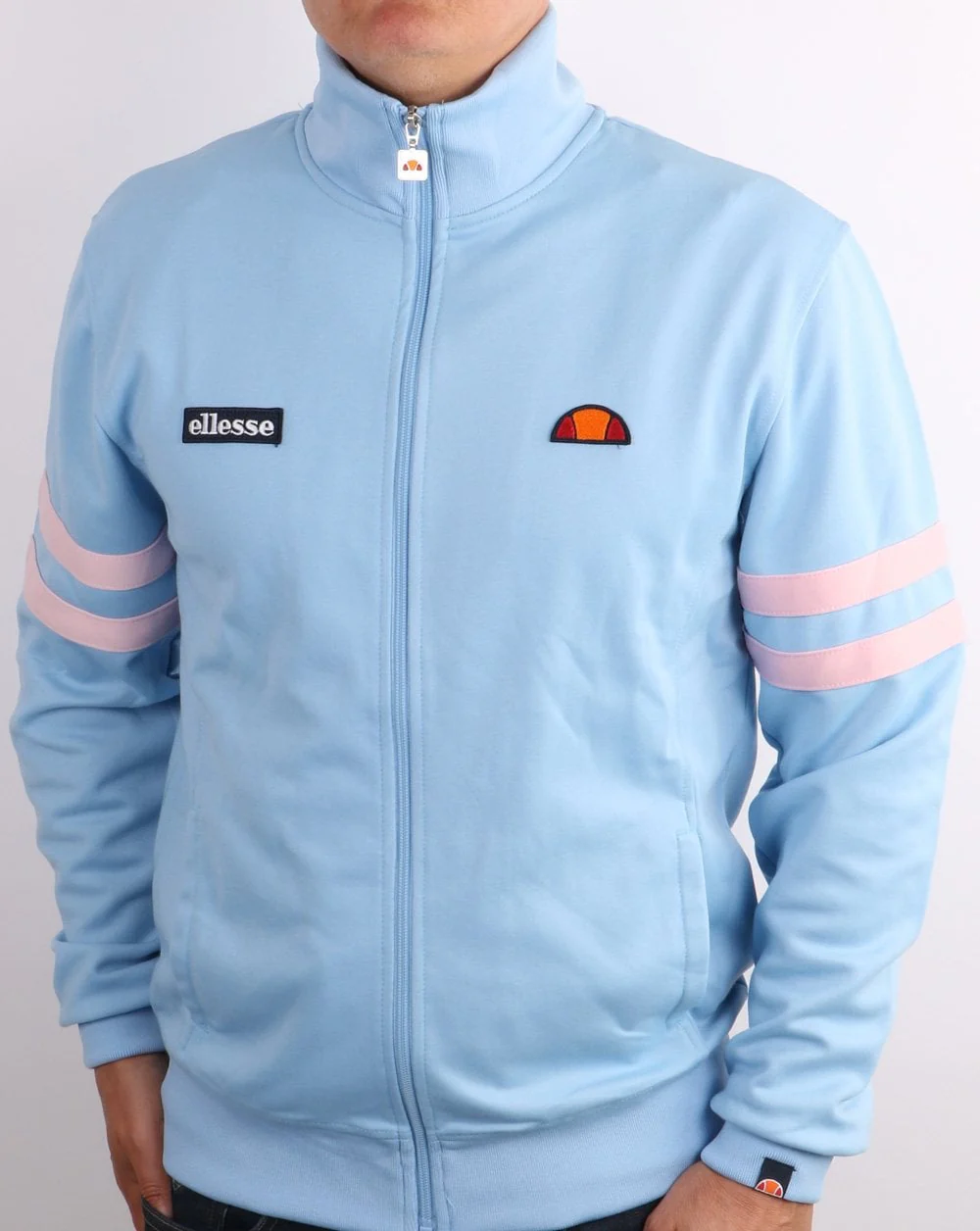 Ellesse Roma Track Top Sky-Pink - Image 2