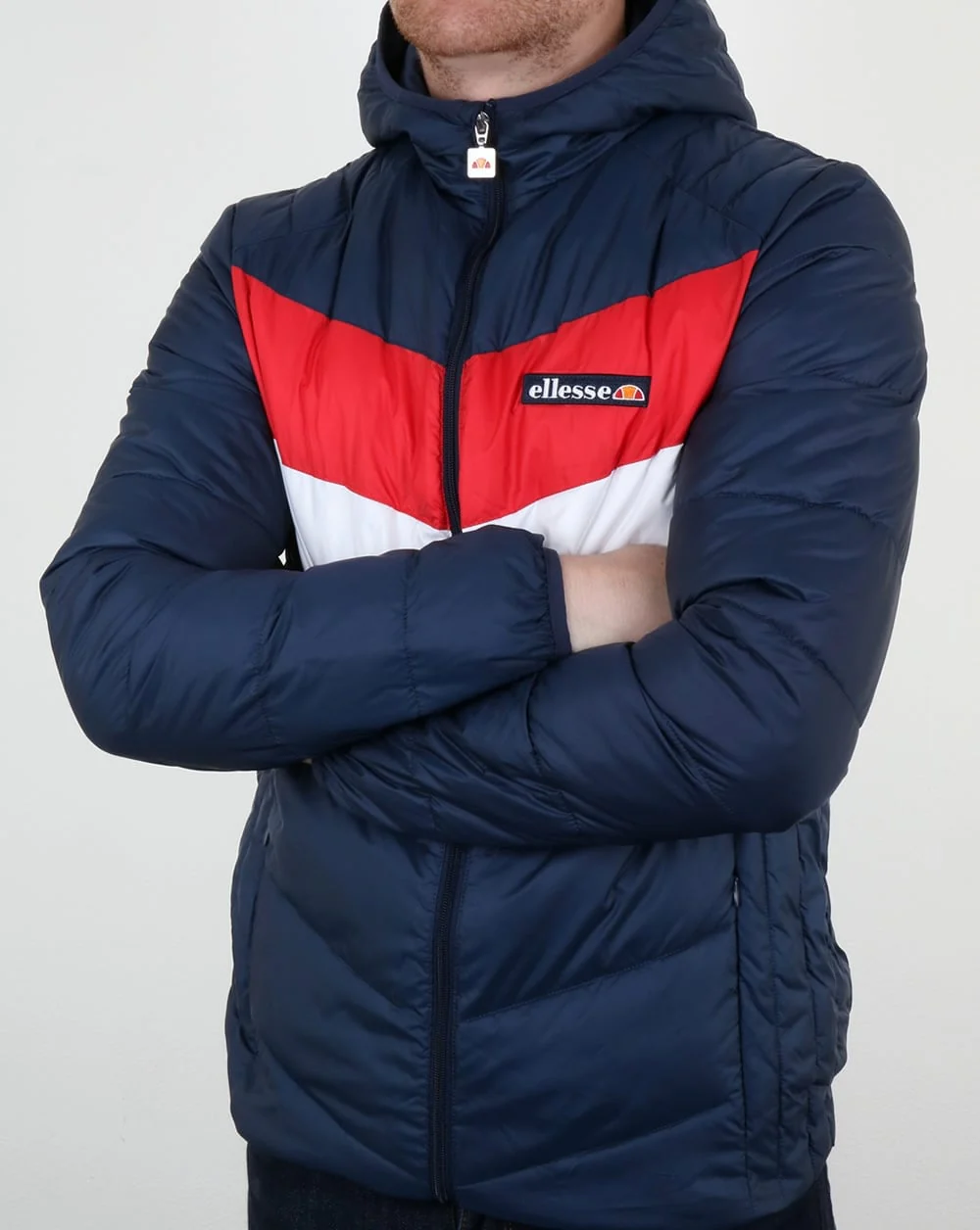 Ellesse Ski Puffer Jacket Navy - Image 4