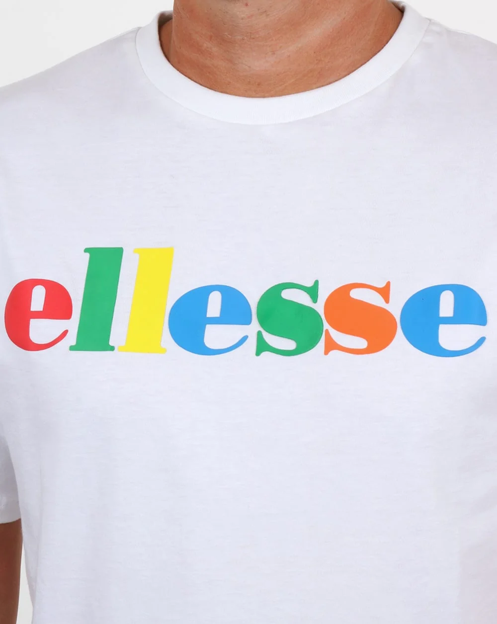 Ellesse Spectrum Logo T Shirt White - Image 2