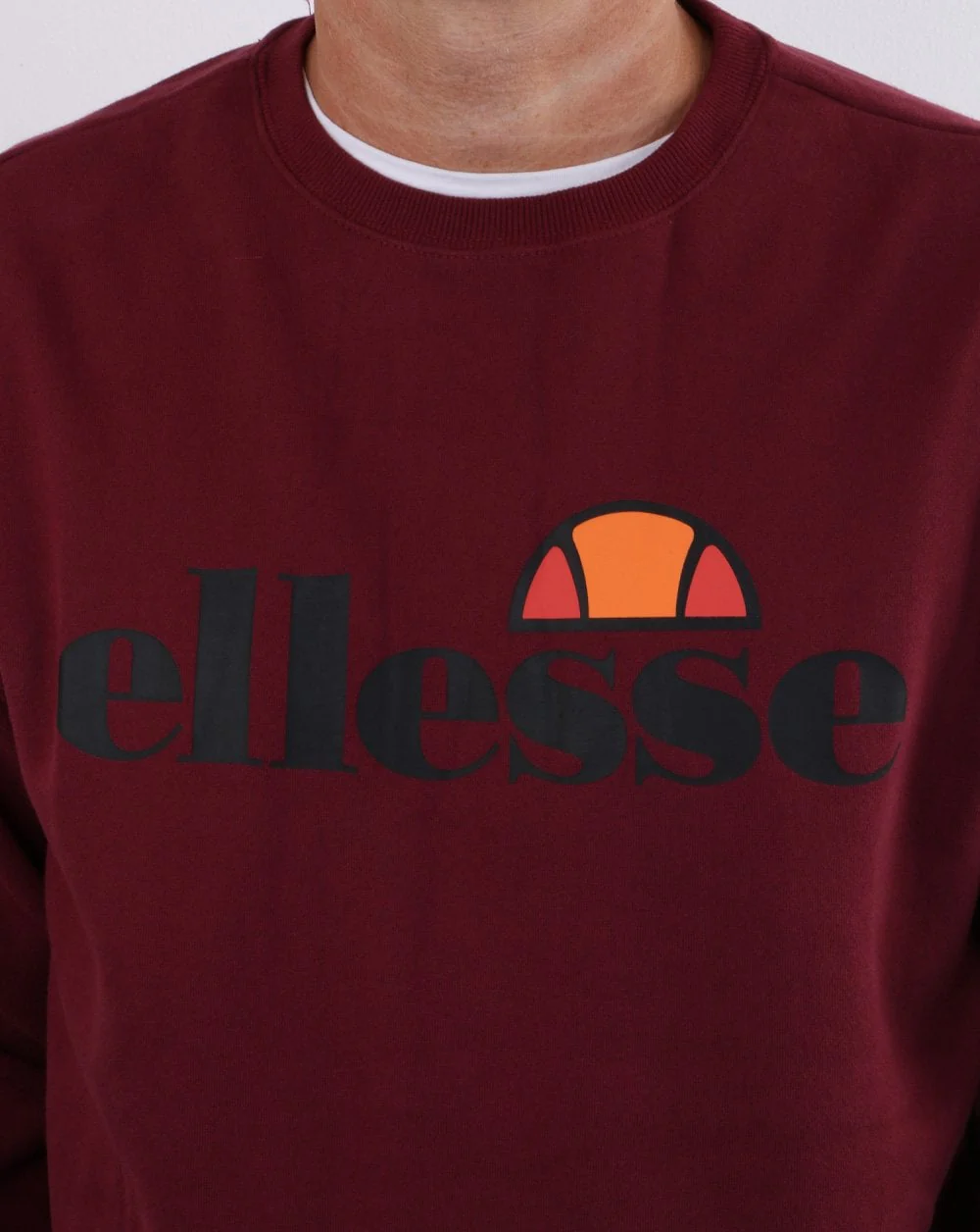 Ellesse Succiso Sweatshirt Burgundy - Image 3