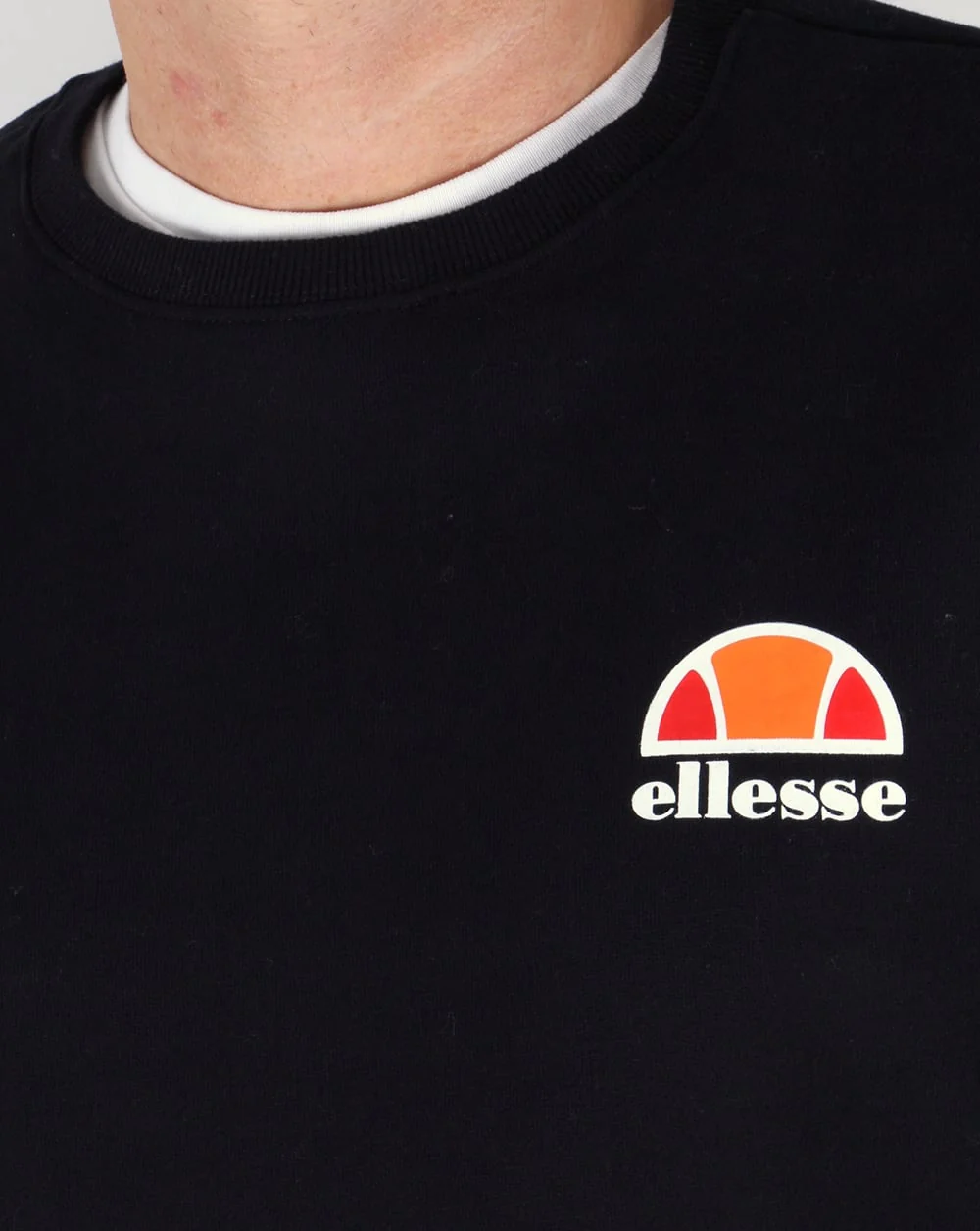 Ellesse Sweatshirt Black - Image 2