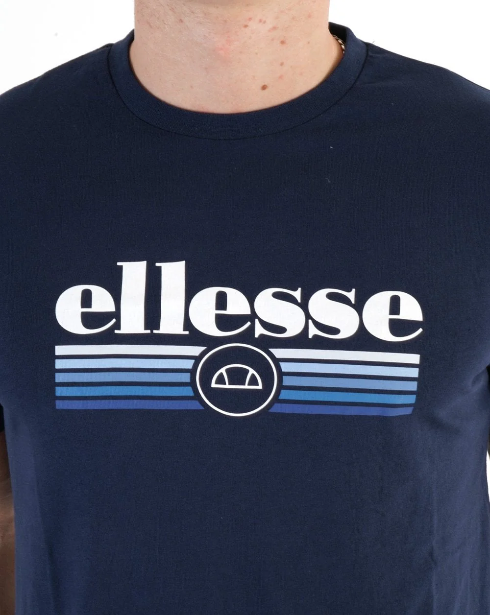 Ellesse Terracina T Shirt Navy - Image 3