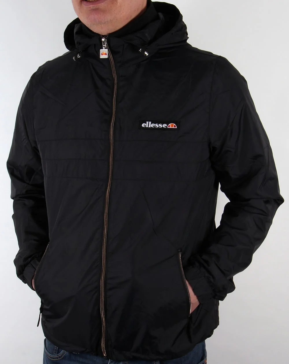 Ellesse Valva Lightweight Jacket Black - Image 2