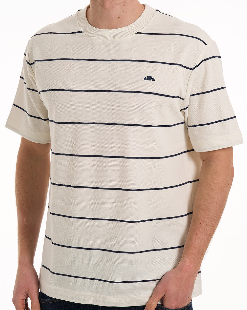 Ellesse Verri T Shirt Off White - Image 3