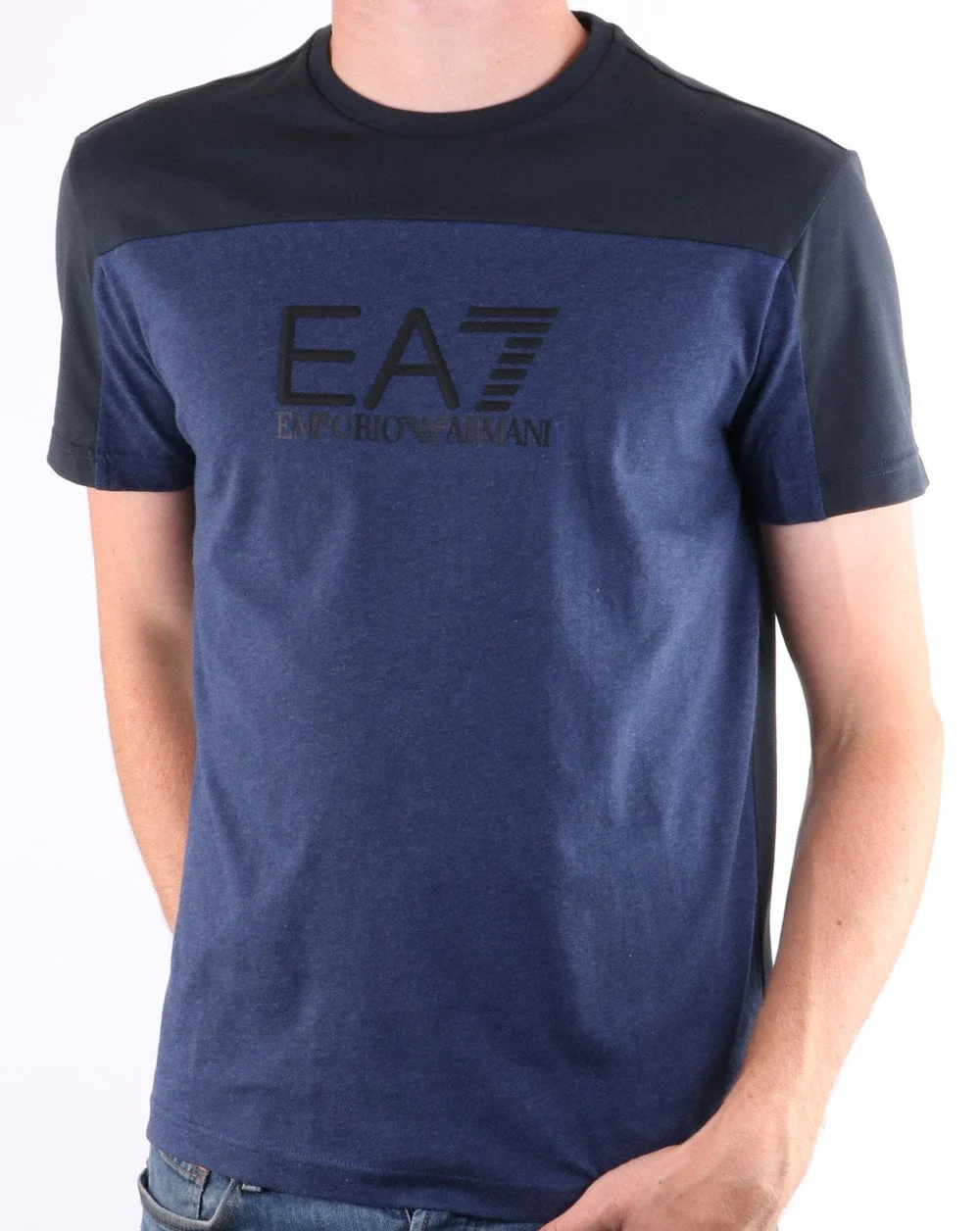 Emporio Armani EA7 T-shirt Active Blue - Image 2