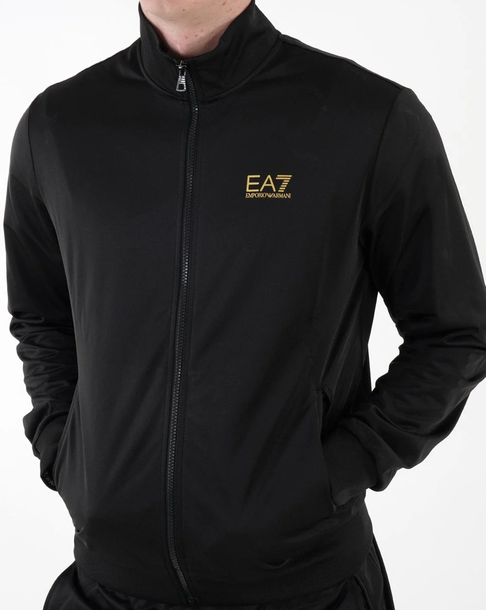 Emporio Armani EA7 Tracksuit Black - Image 5