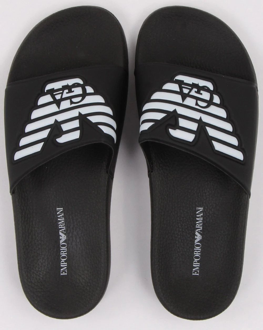 Emporio Armani Sliders Black