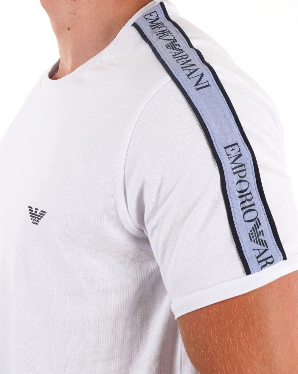Emporio Armani Taping T-shirt White - Image 2