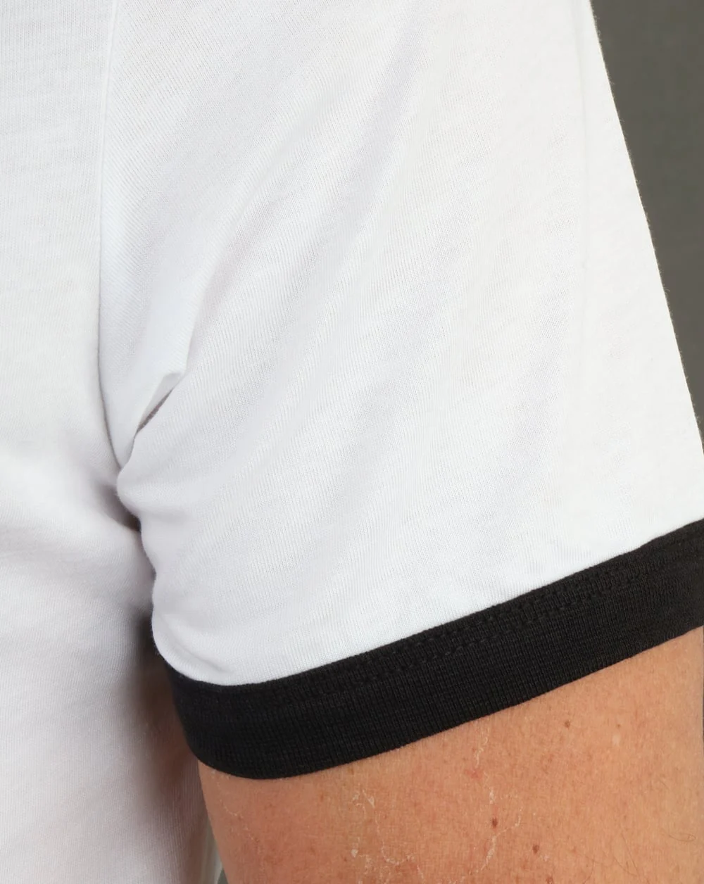 Farah Groves Ringer T Shirt White - Image 3