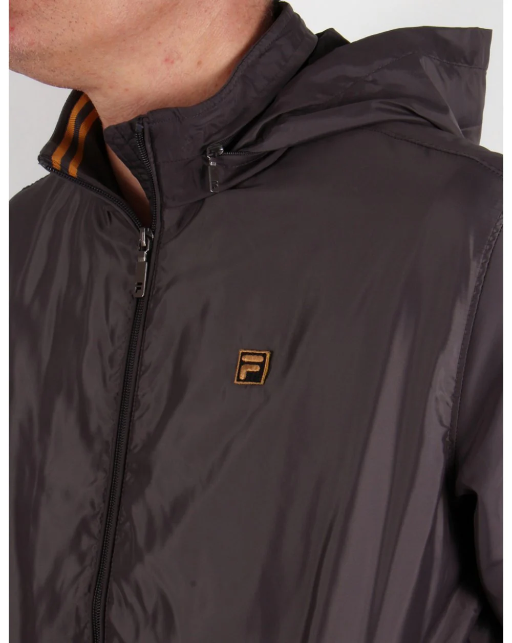 Fila Gold Fonte Bomber Jacket Castlerock - Image 4