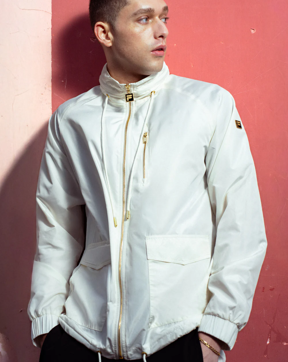 Fila Gold Harry Jacket Off White