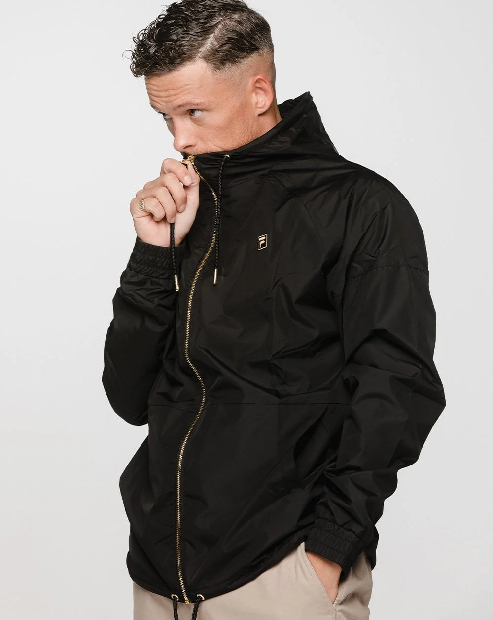 Fila Gold Omar Jacket Black