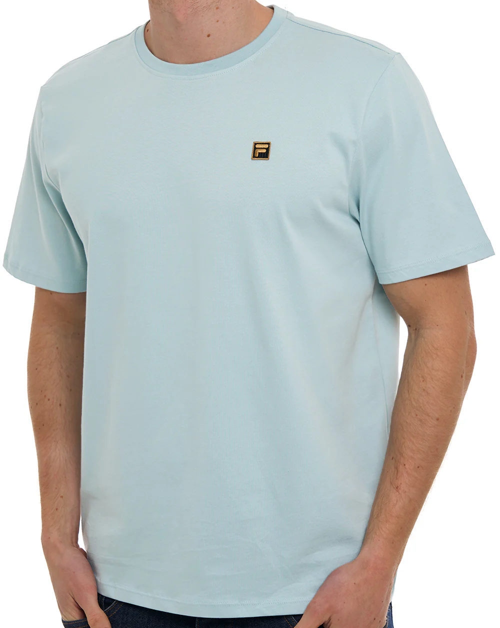 Fila Gold Yaxley T Shirt Sterling Blue - Image 2