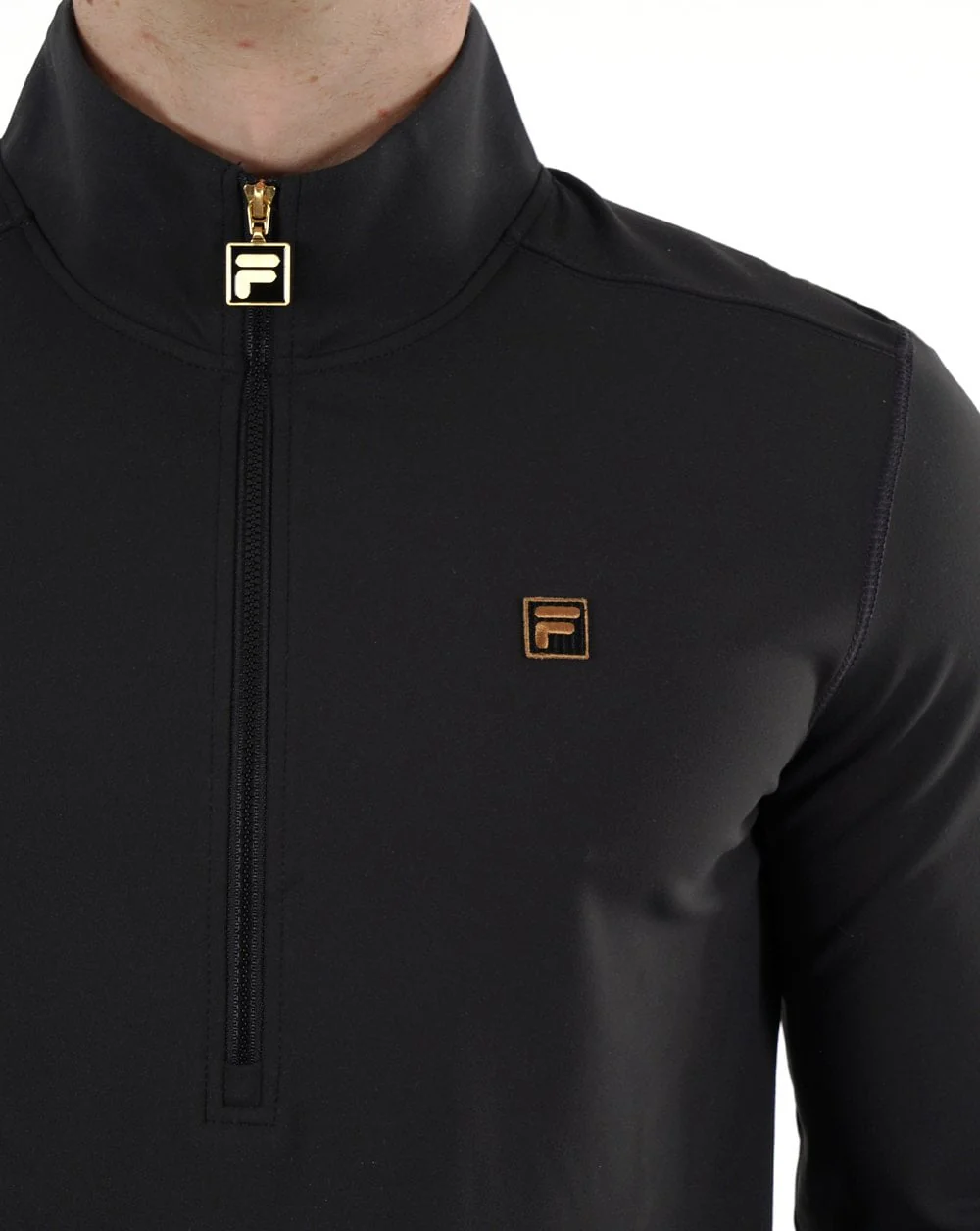 Fila Gold Zip Mid Layer Black - Image 2