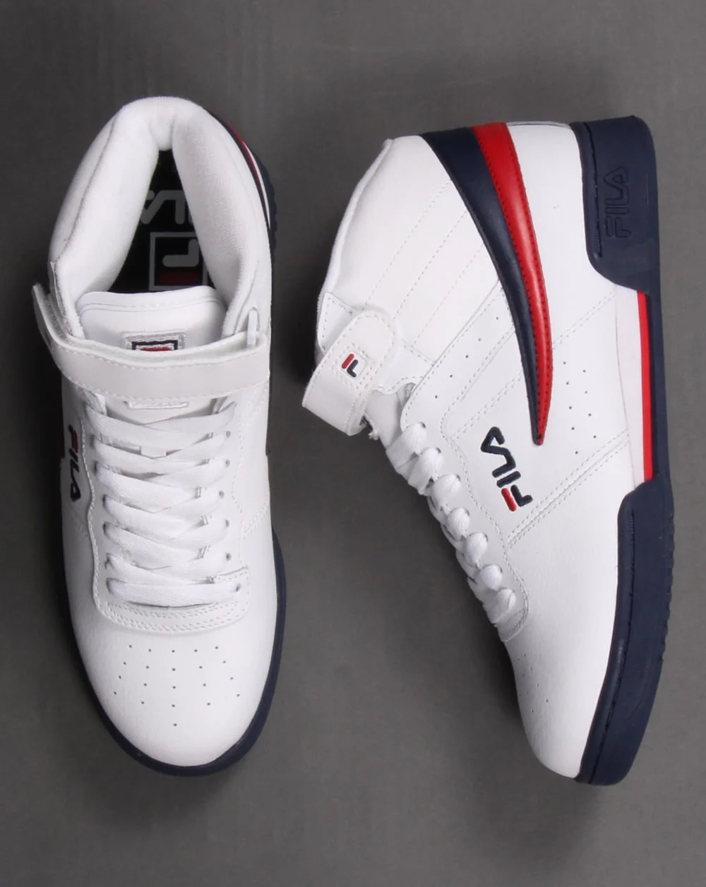 Fila Heritage F-13 Trainers White - Image 2
