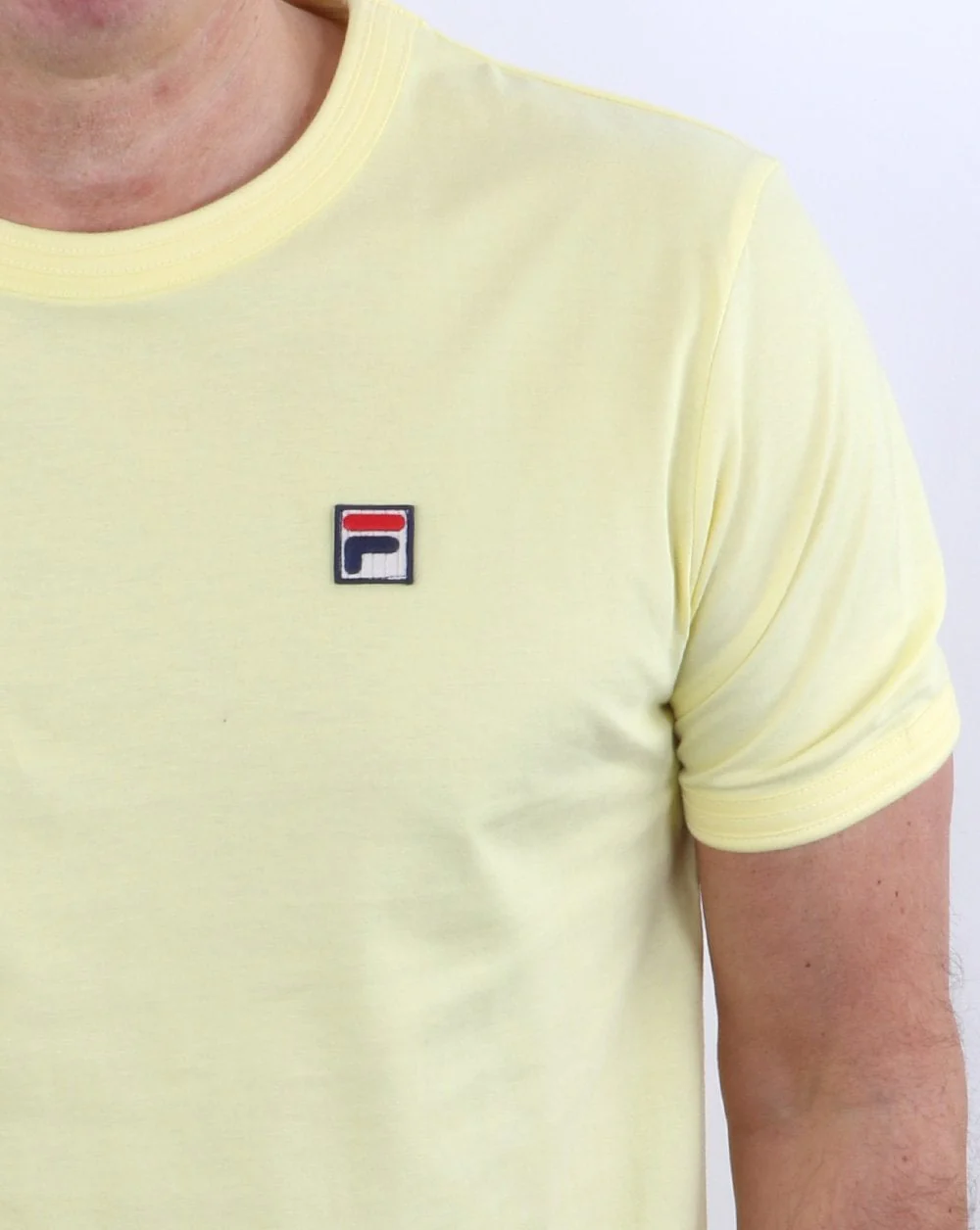 Fila Vintage 80scc T Shirt Lemon - Image 2