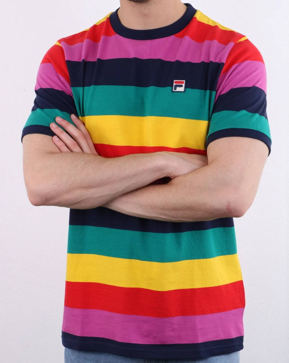 Fila Vintage 90s Multi T Shirt - Image 3