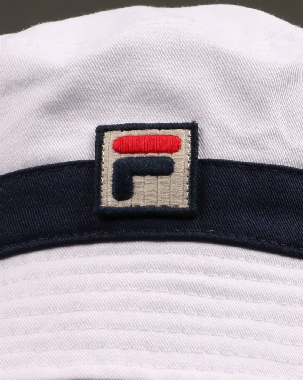 Fila Vintage Basil Bucket Hat White/navy - Image 3
