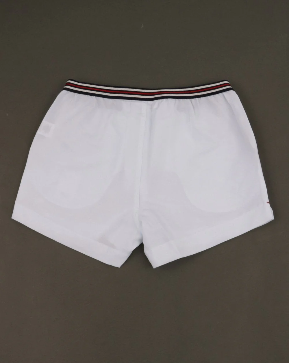 Fila Vintage Borg Tennis Shorts White/navy - Image 4