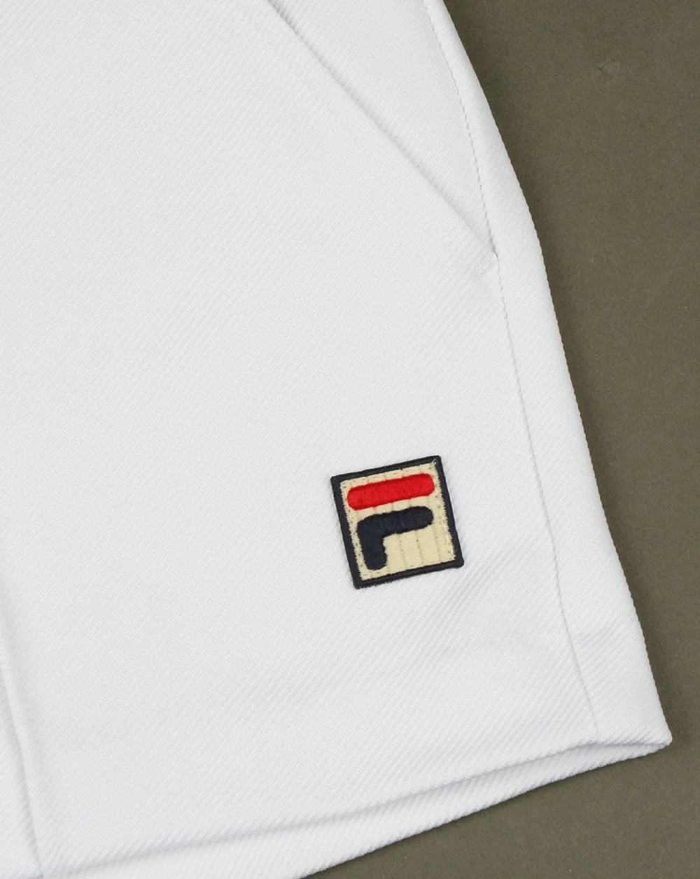 Fila Vintage Bottazzi Shorts White - Image 3