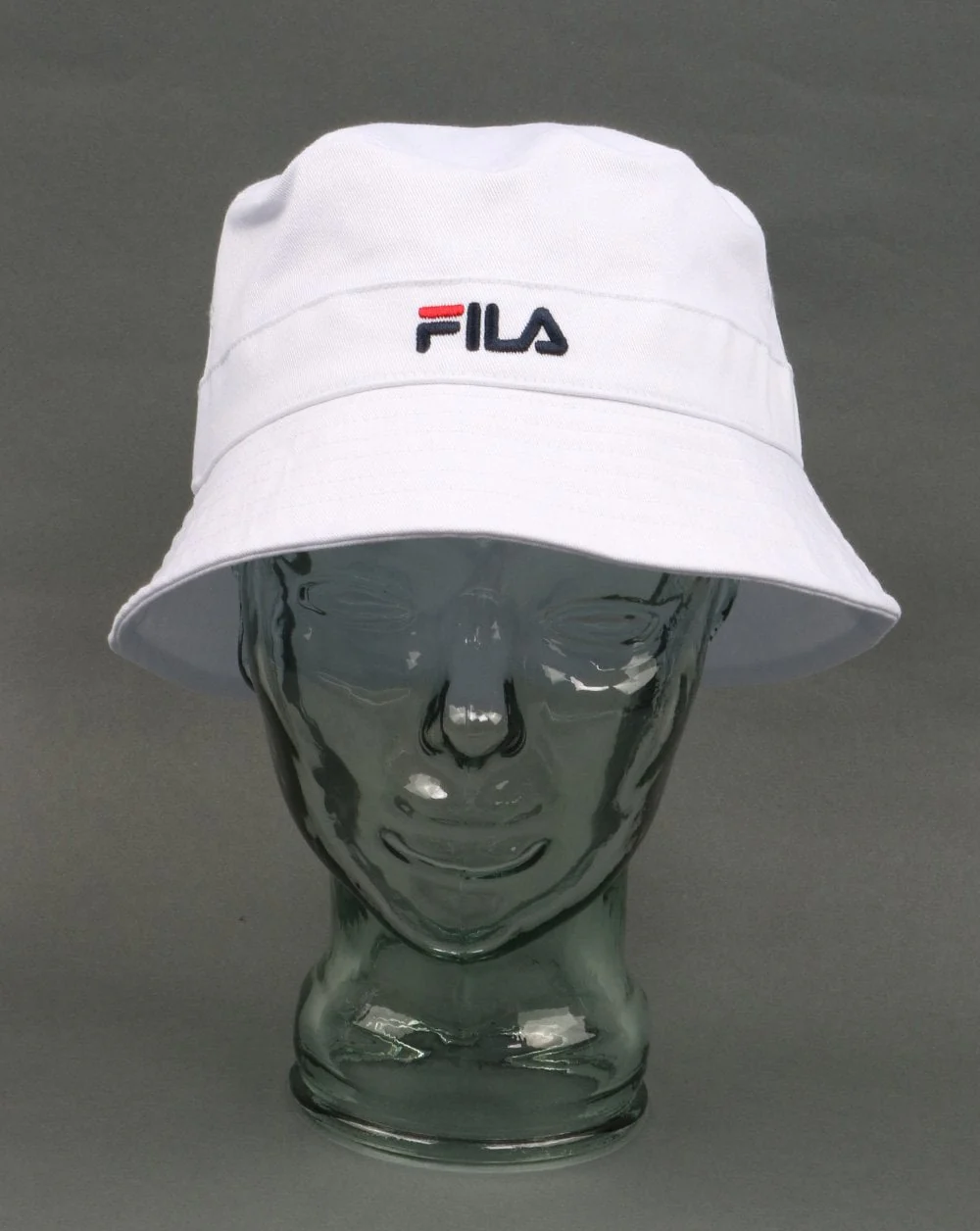 Fila Vintage Butler Bucket Hat White - Image 2