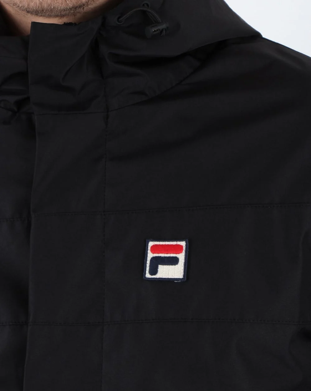 Fila Vintage Cardova Jacket Black - Image 2