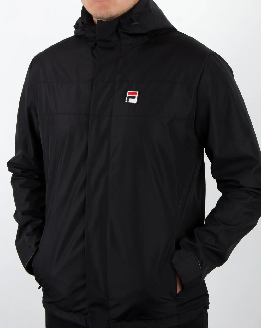 Fila Vintage Cardova Jacket Black - Image 3