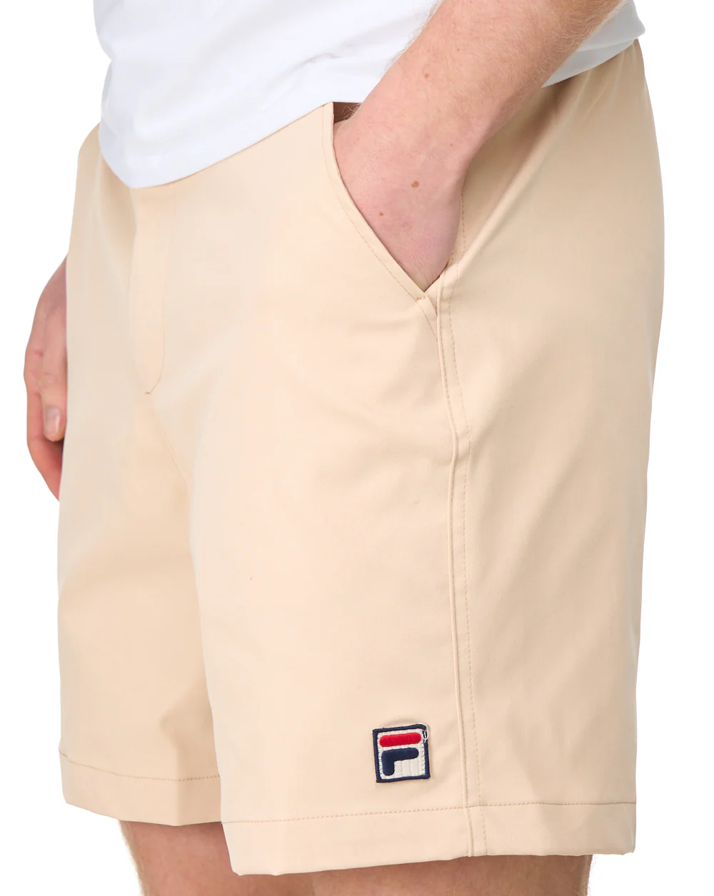 Fila Vintage Caruso Chino Shorts Sand - Image 3