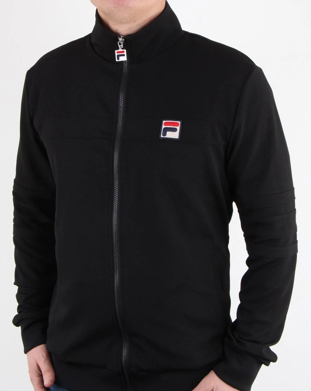 Fila Vintage Courto Track Top Black
