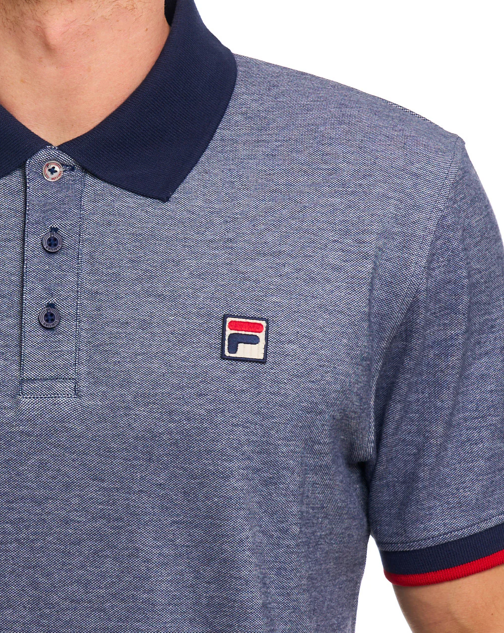 Fila Vintage Dennis Polo Navy - Image 2