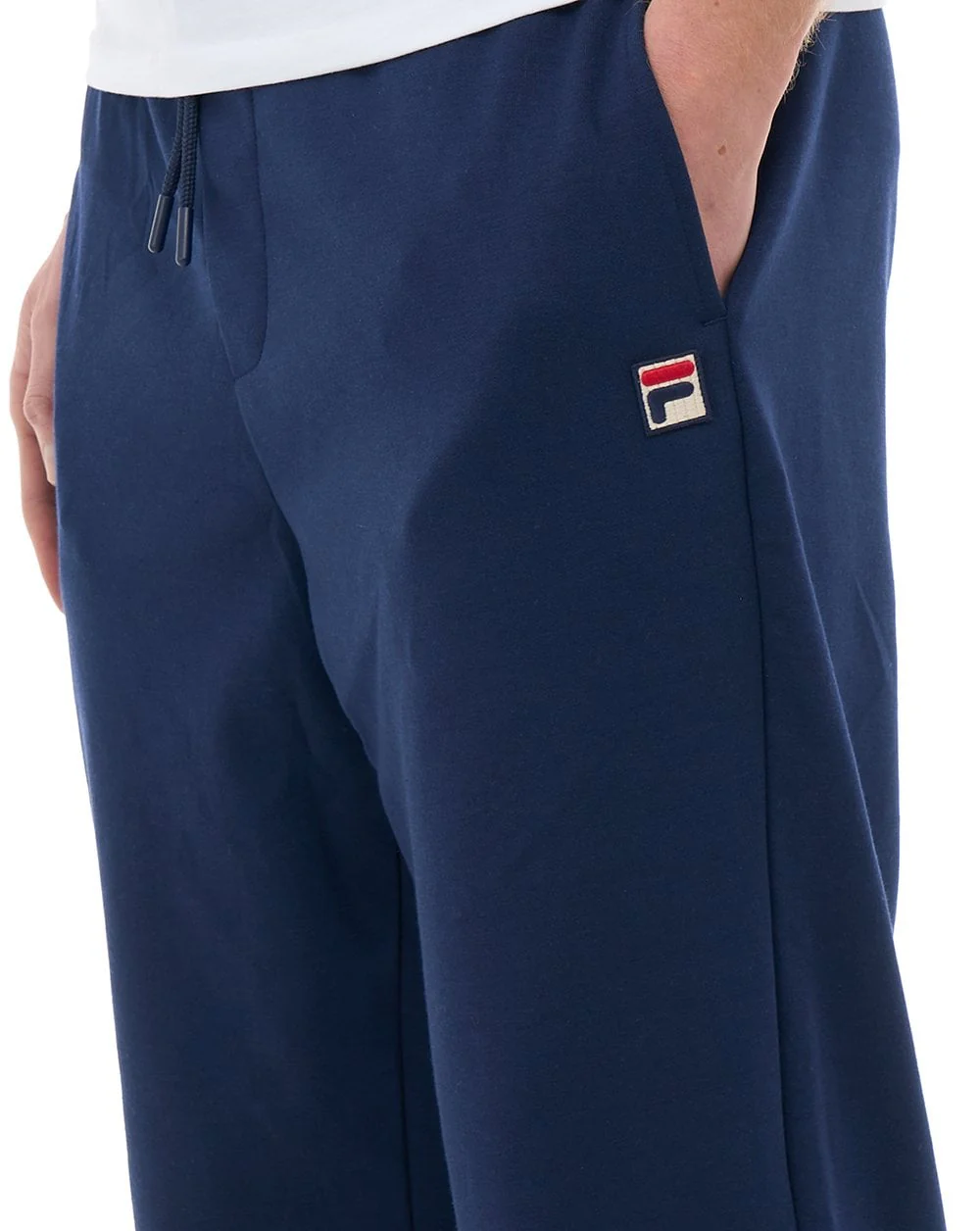 Fila Vintage Giulio Track Pants Navy - Image 2