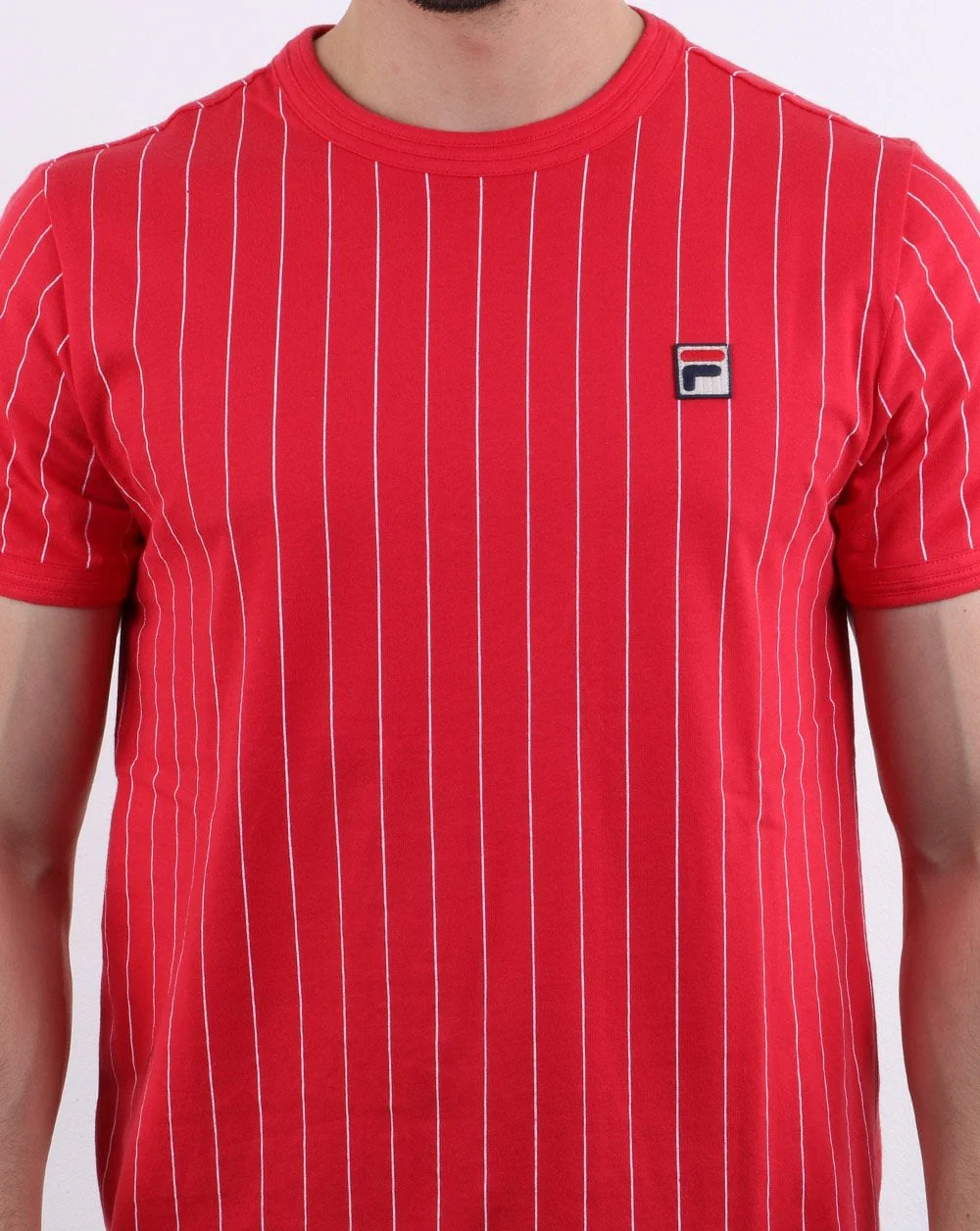 Fila Vintage Guilo T Shirt Red - Image 4