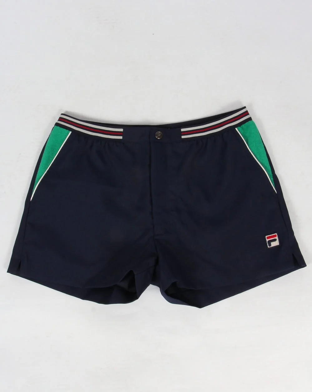Fila Vintage High Tide 4 Shorts Navy/Green